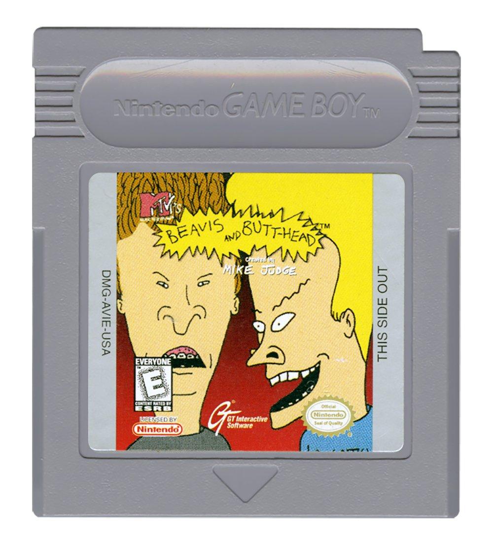 Beavis And Butt-Head Game Boy game catridge