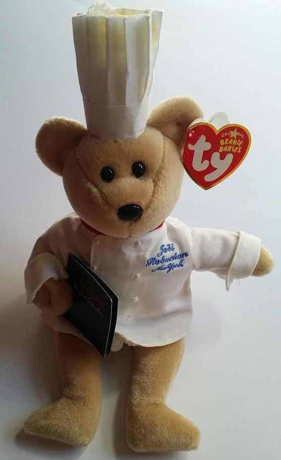 Ty Beanie Babies "Chef Robuchon" bear