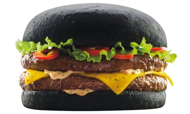 The Dark Vador burger looks gross