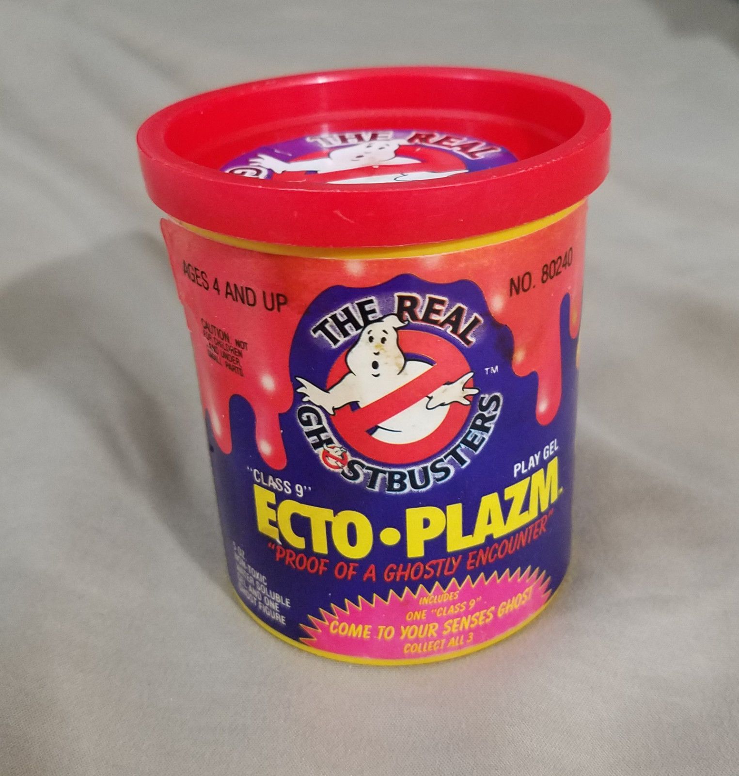 Kenner The Real Ghostbusters Ecto-Plazm Play Gel