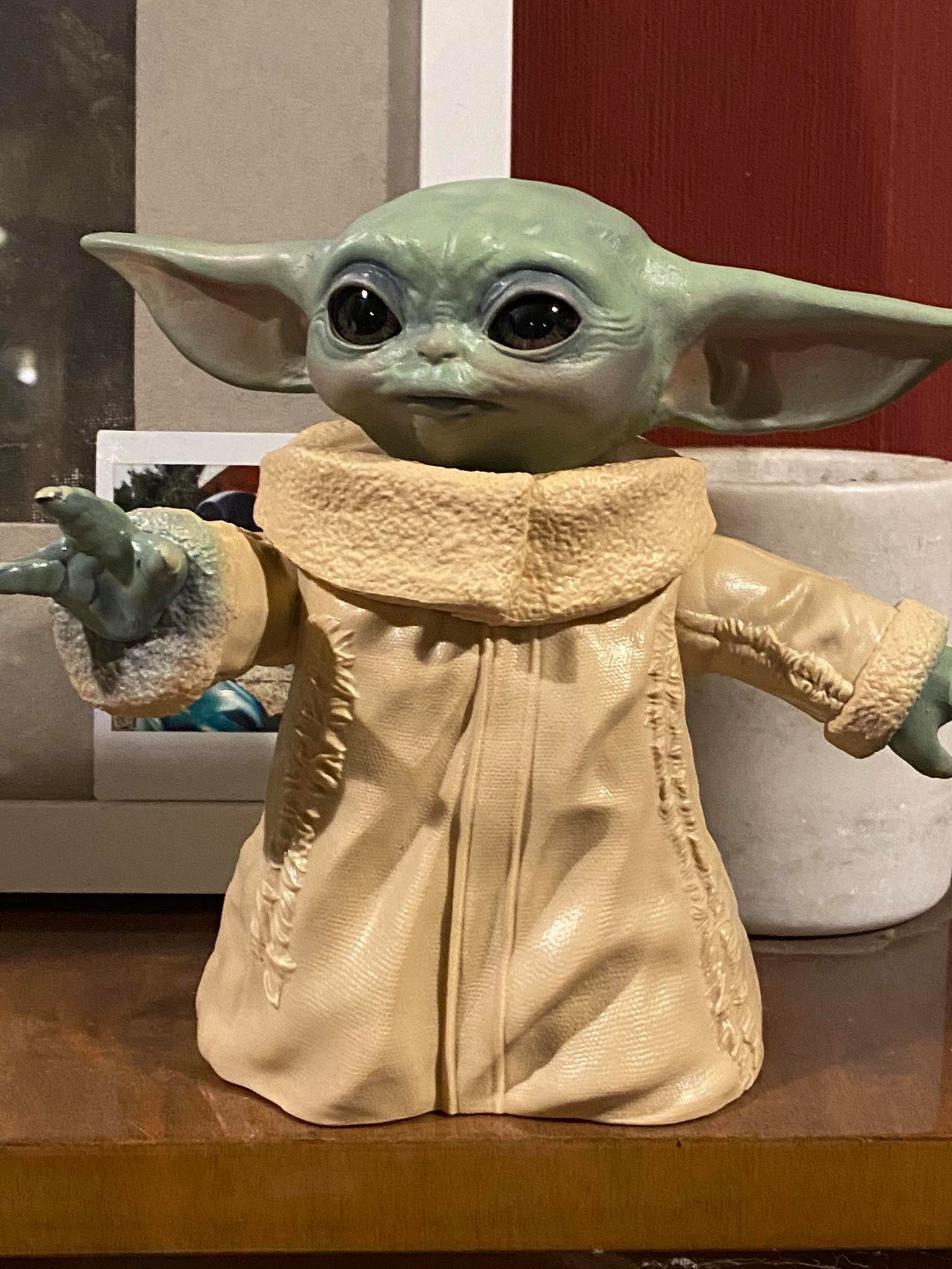 Artist Transforms Hasbro Star Wars The Child Action Figure Into Adorably Accurate Replica