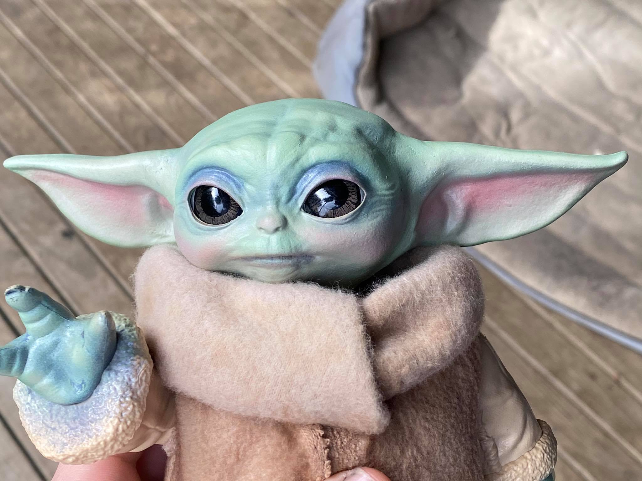 Artist Transforms Hasbro Star Wars The Child Action Figure Into Adorably Accurate Replica