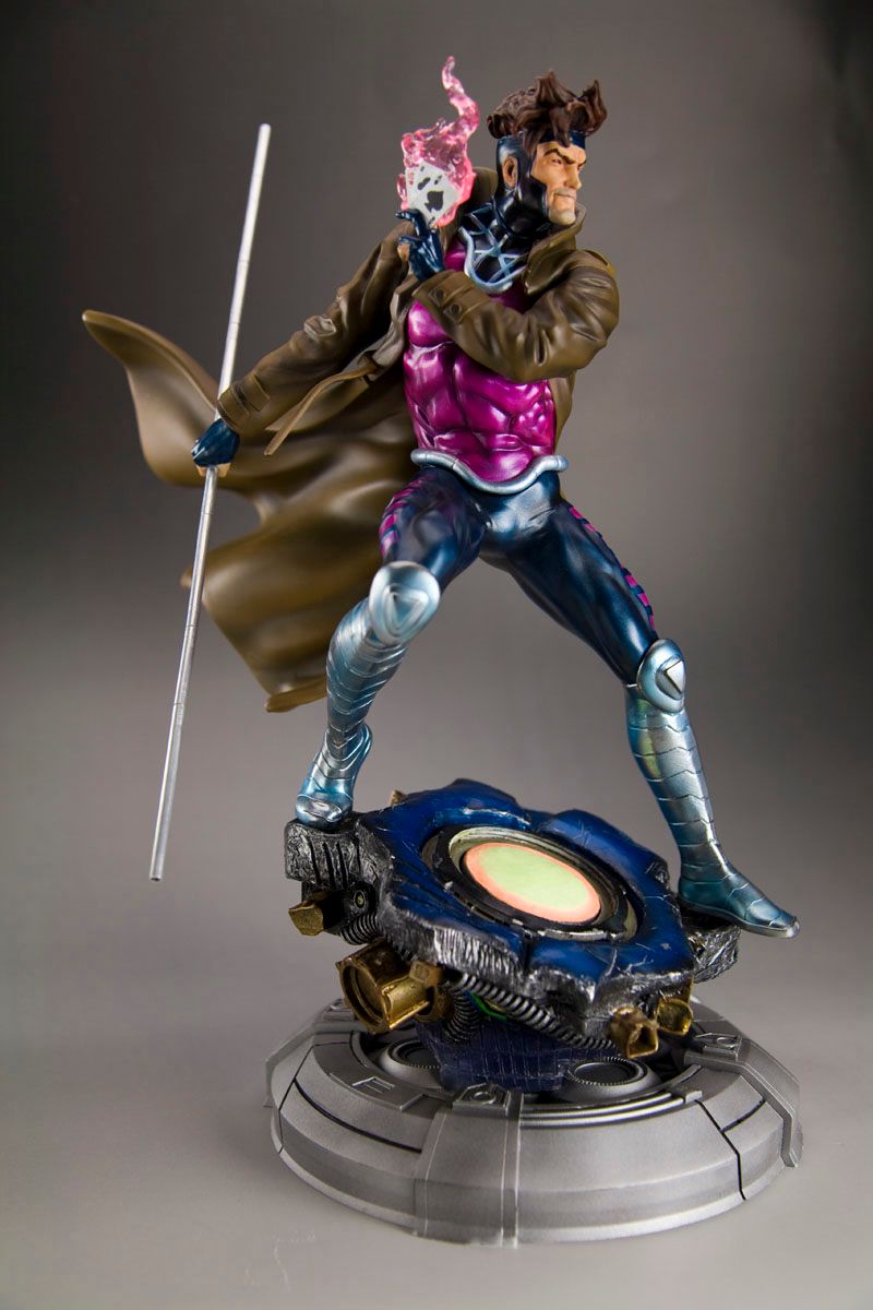 Gambit Fine Art Statue released by Kotobukiya in 2011