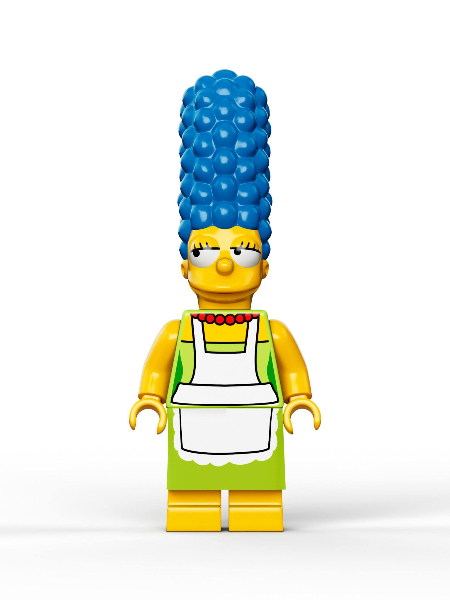 LEGO Marge Simpson minifigure