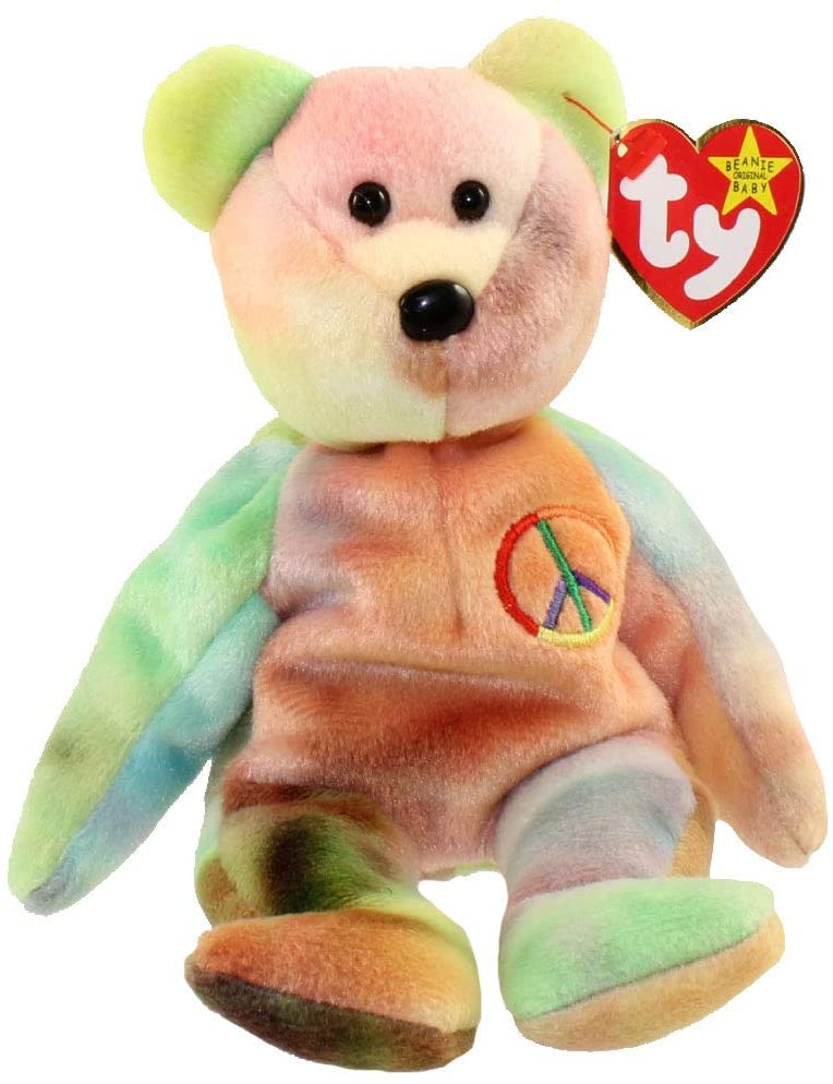 1st Edition**Princess Diana Beanie Baby**NO ROSE**SUPER RARE**INDONESIA***