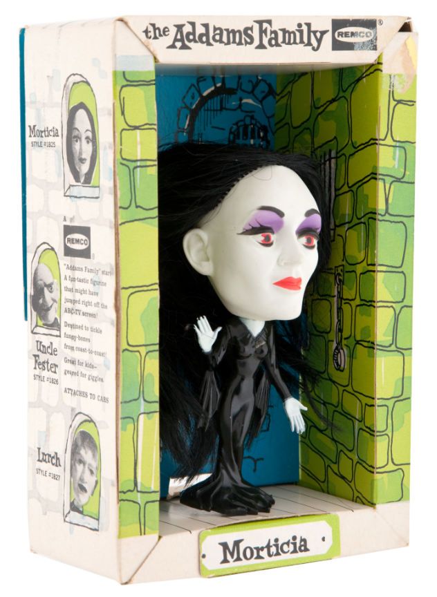 Morticia Addams doll by Remco