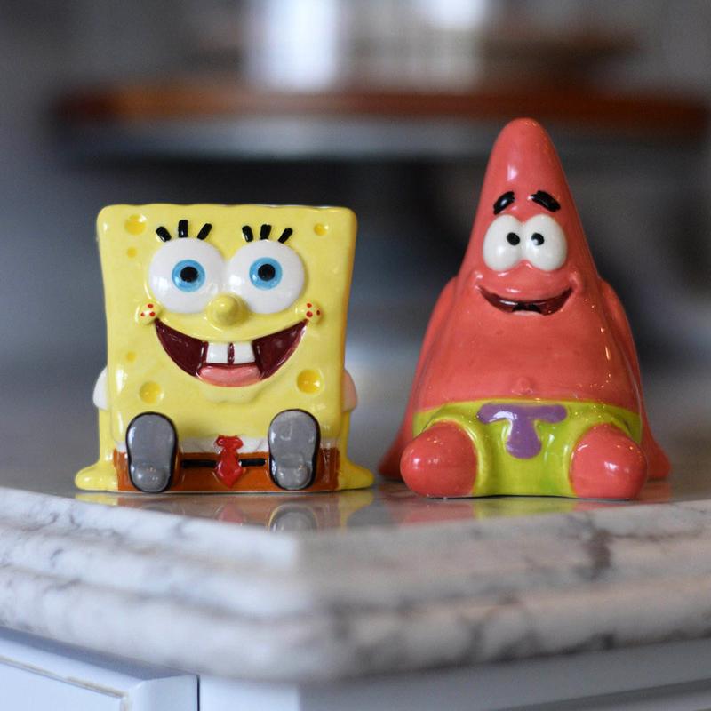 SpongeBob SquarePants Salt and Pepper Shaker Set