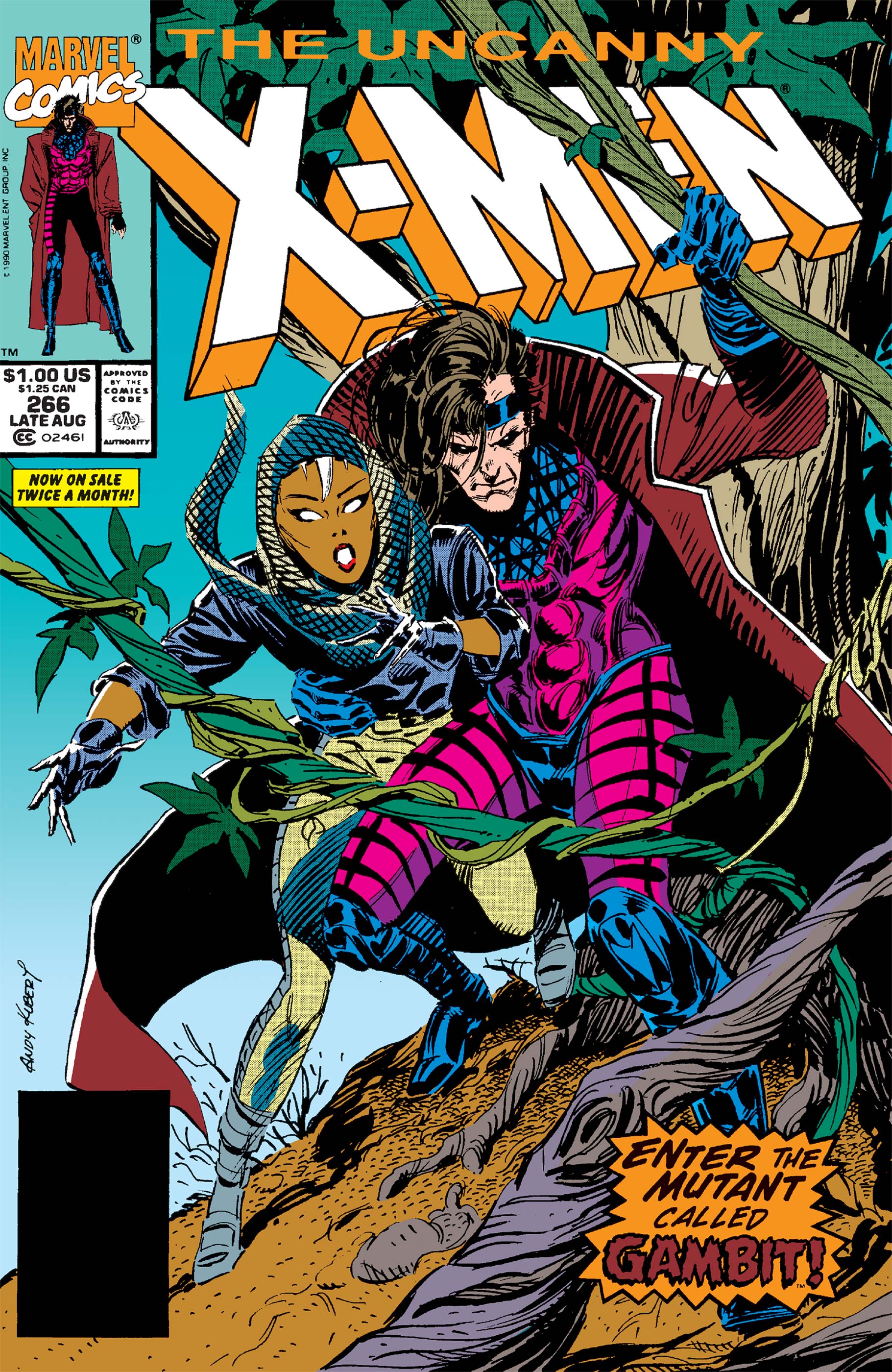 Marvel Comics The Uncanny X-Men issue #266