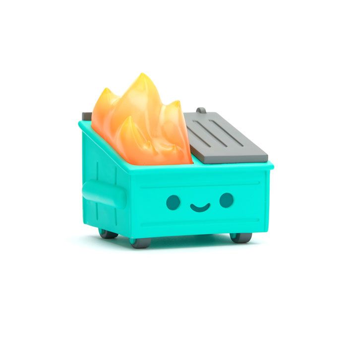 These 100% Soft Dumpster Fire Toys Are Hot Garbage