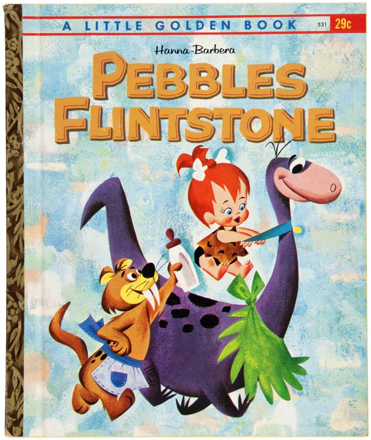 A Little Golden Book "Pebbles Flintstone" book