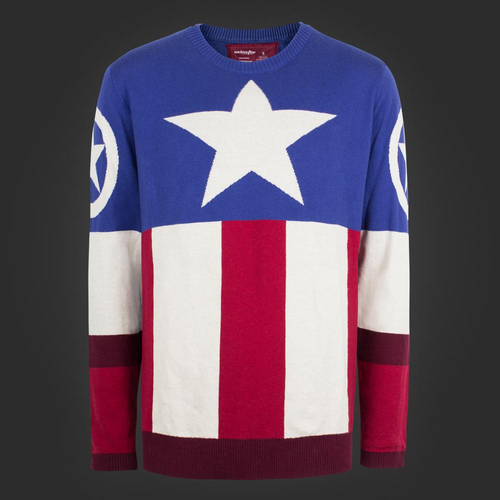 Welovefine Captain America Uniform Sweater