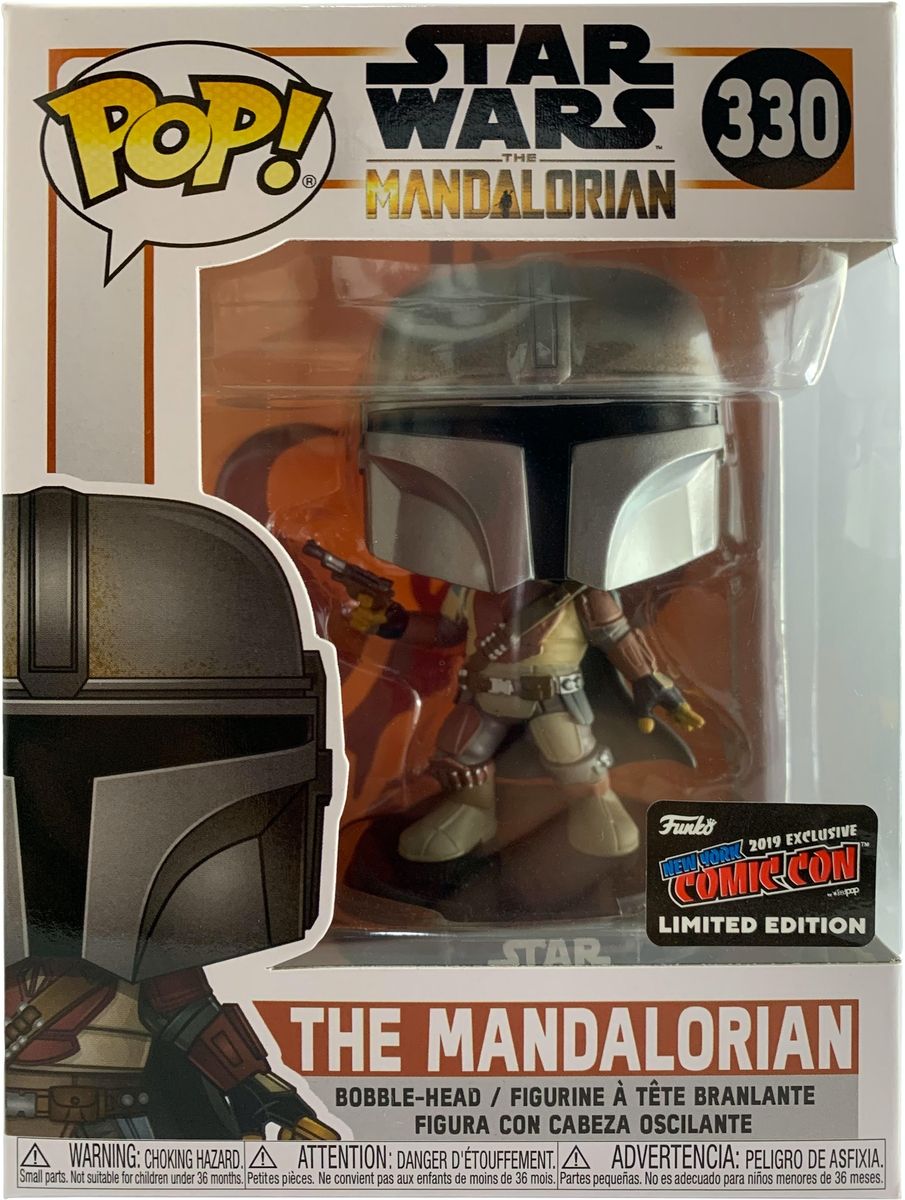 NYCC 2019 Exclusive Funko Pop! Star Wars The Mandalorian Bobble-Head