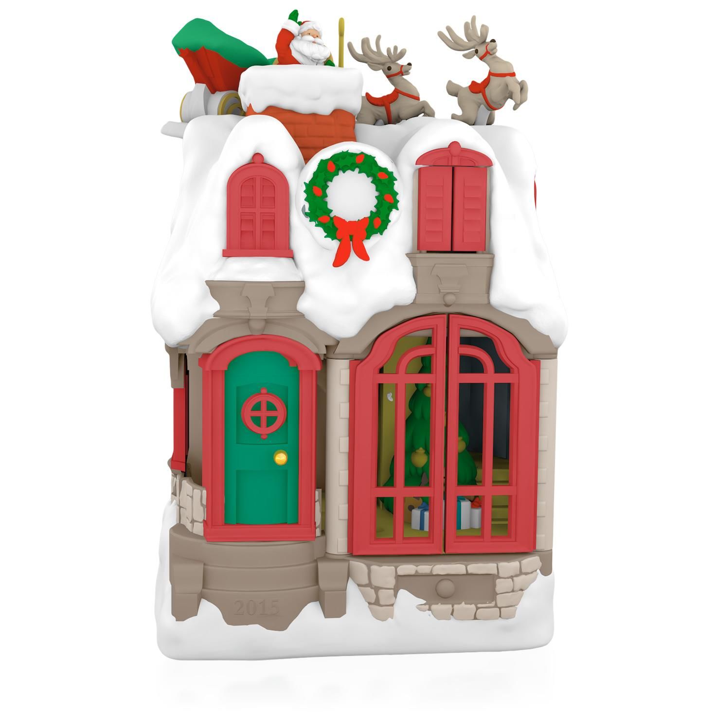 Hallmark Keepsake Ornament "Up On The Housetop"