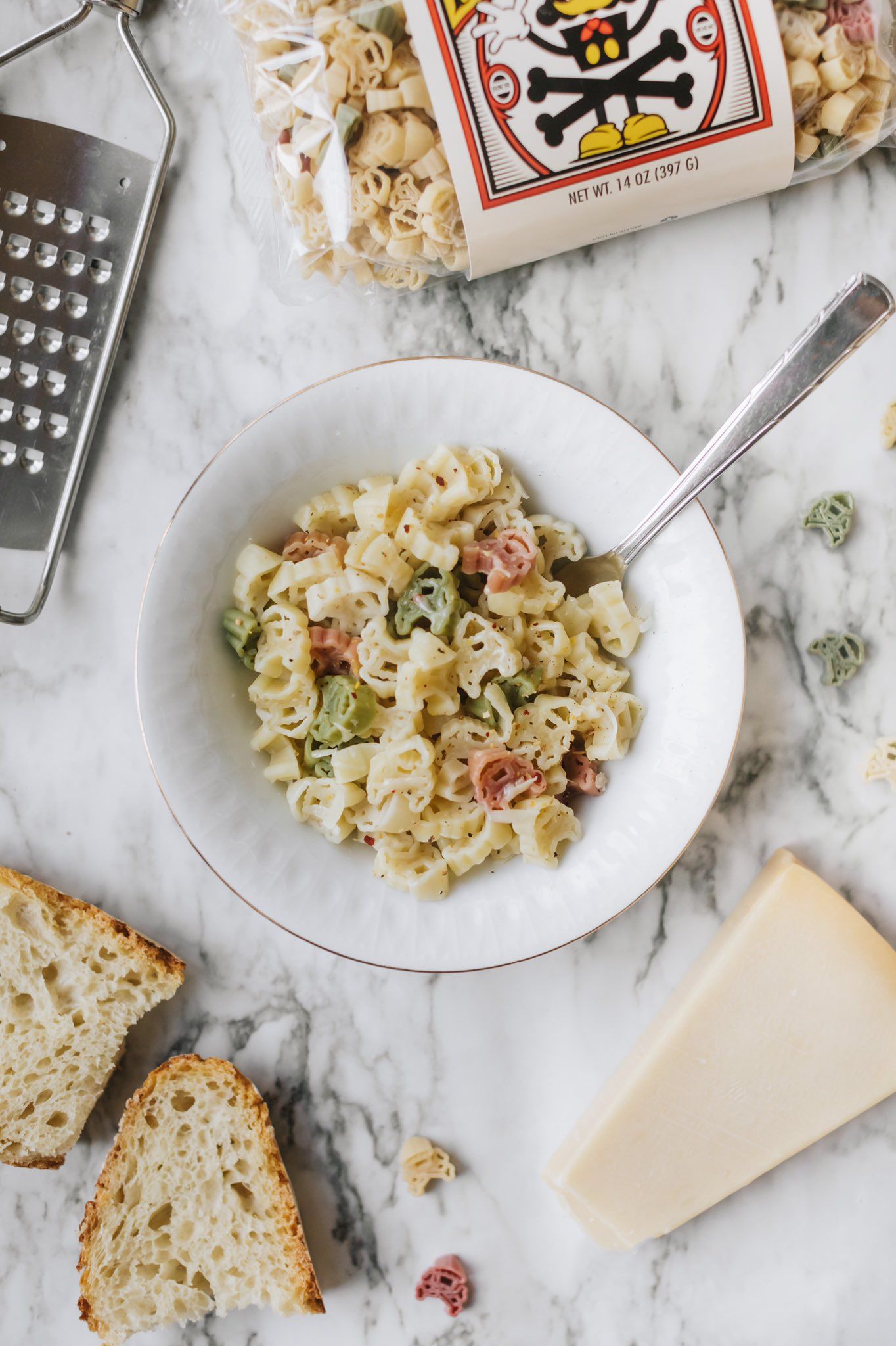 Johnny Cupcakes Serves Pasta For Dinner