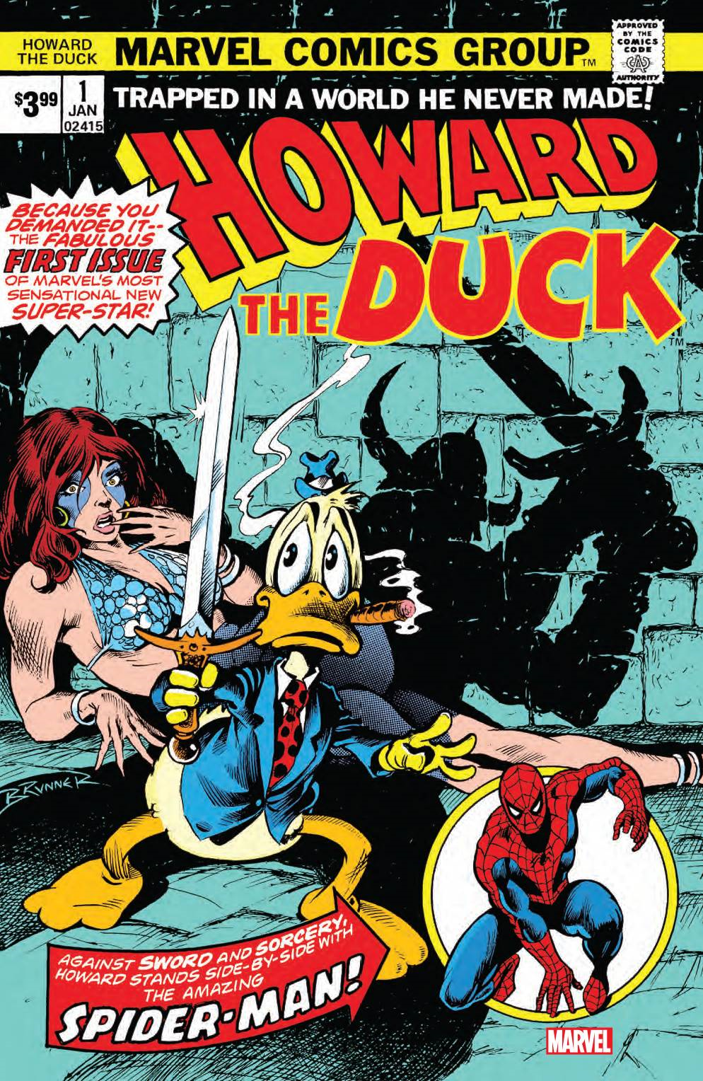 Marvel Comics "Howard The Duck #1" 1976