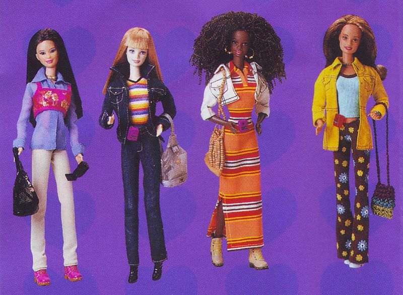 Mattel "Really Rad Barbie" line, 1998