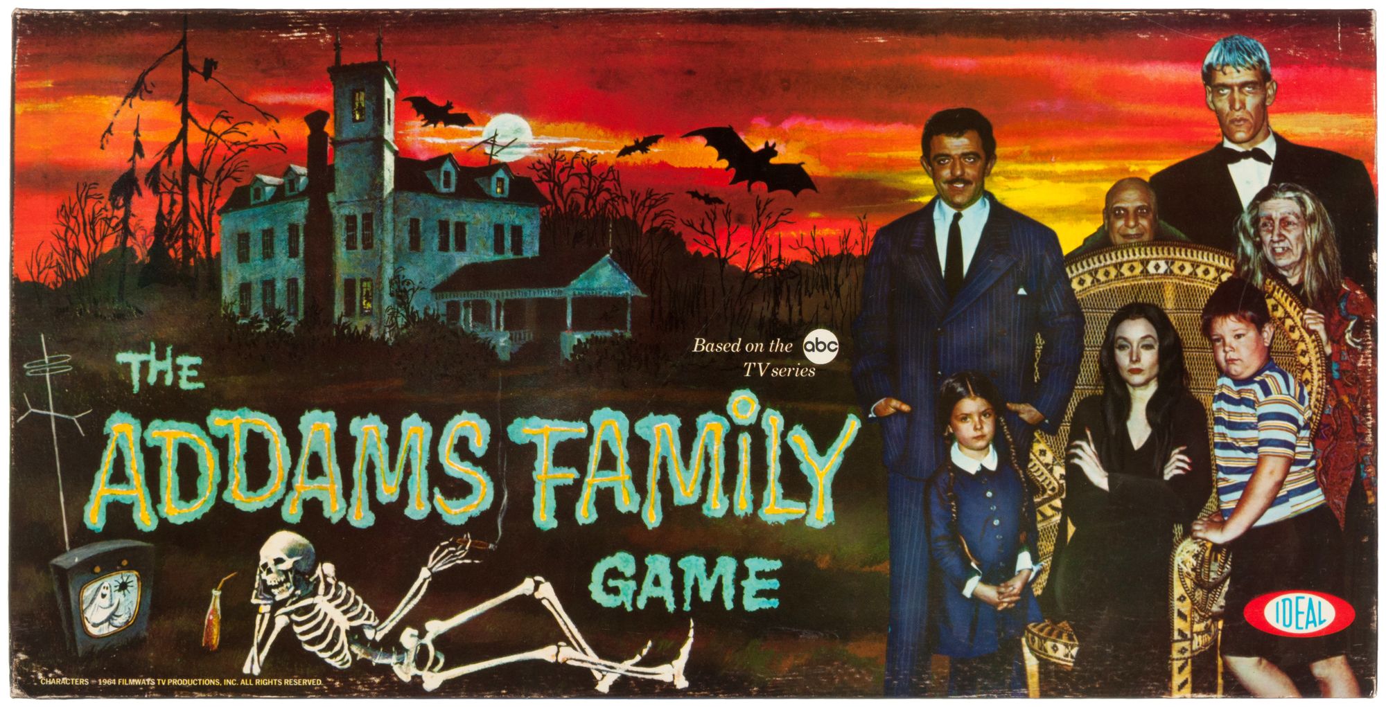 The Addams Family Game by Ideal