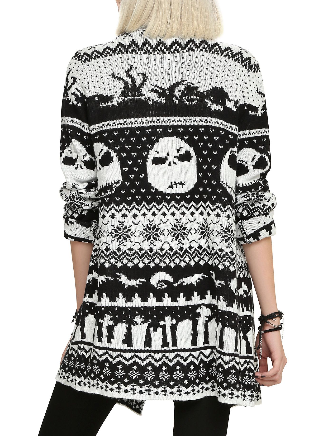 The Nightmare Before Christmas Fair Isle Cardigan