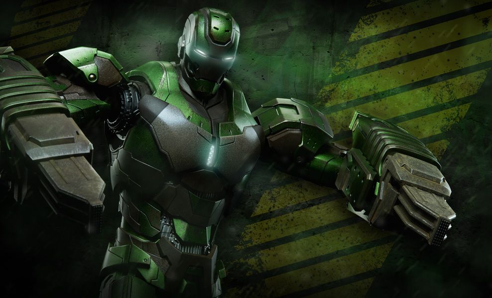 Hot Toys Iron Man 3 Gamma Armor Figure