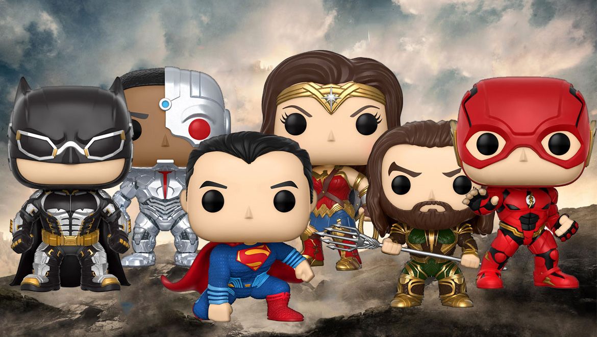 Justice League Funko Pop! Figure Set