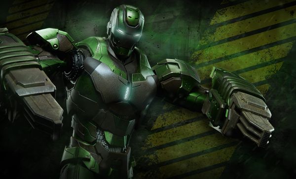 Hot Toys Iron Man 3 Gamma Armor Figure