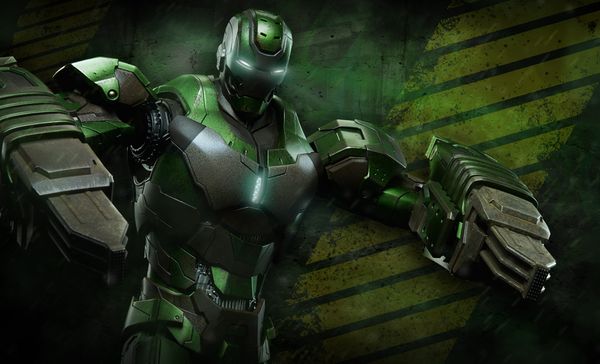 Hot Toys Iron Man 3 Gamma Armor Figure